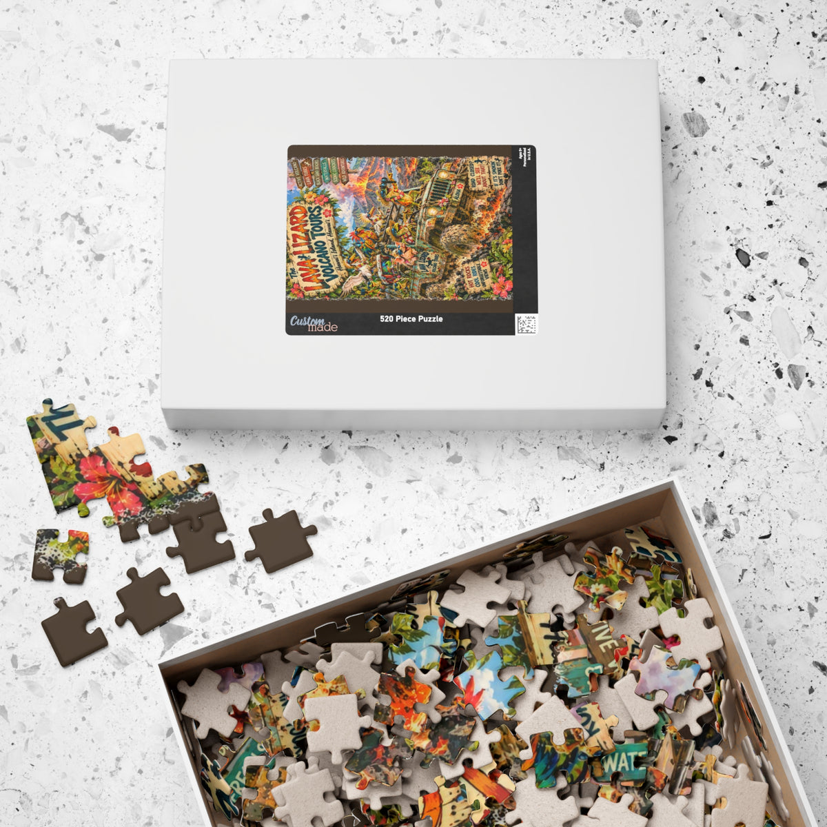 The Lava Lizard Volcano Tours Jigsaw Puzzle