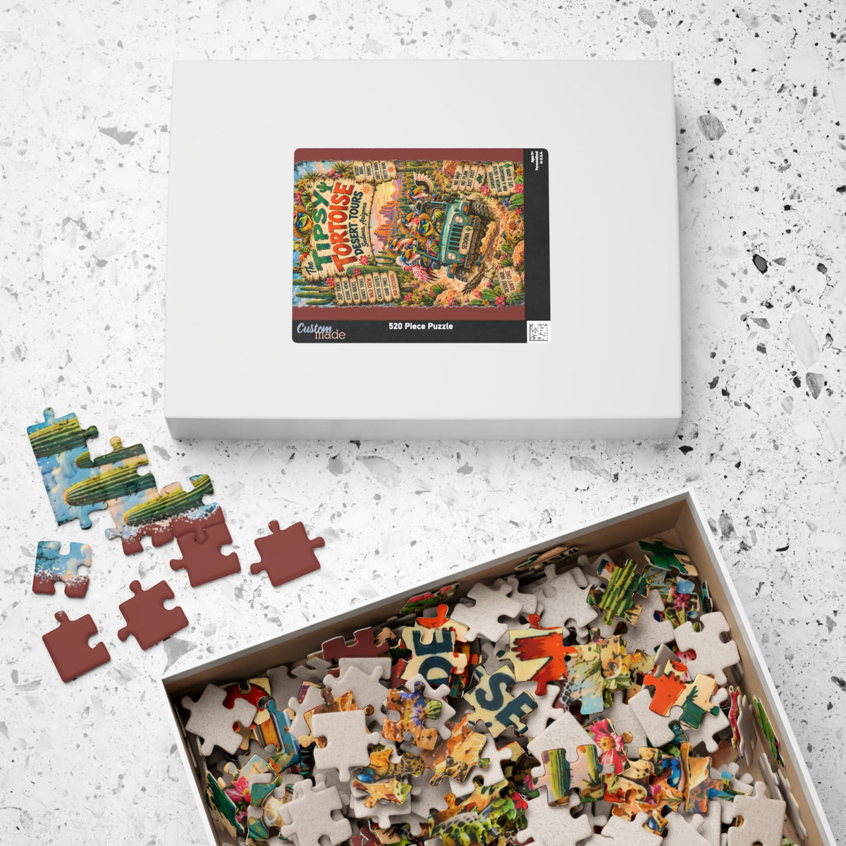 Tipsy Tortoise Desert Tours Jigsaw Puzzle