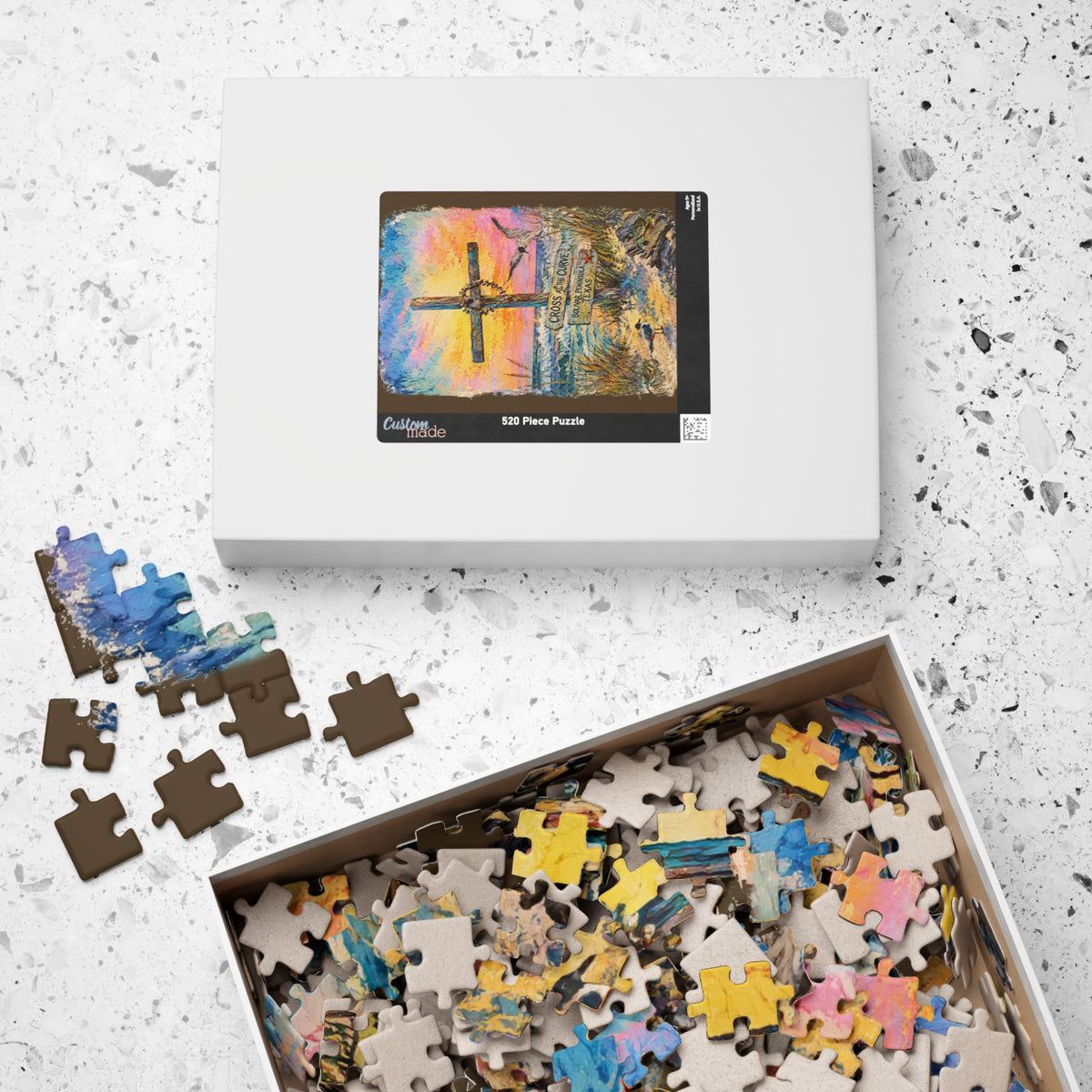Cross at the Curve jigsaw puzzle, alternate view 7