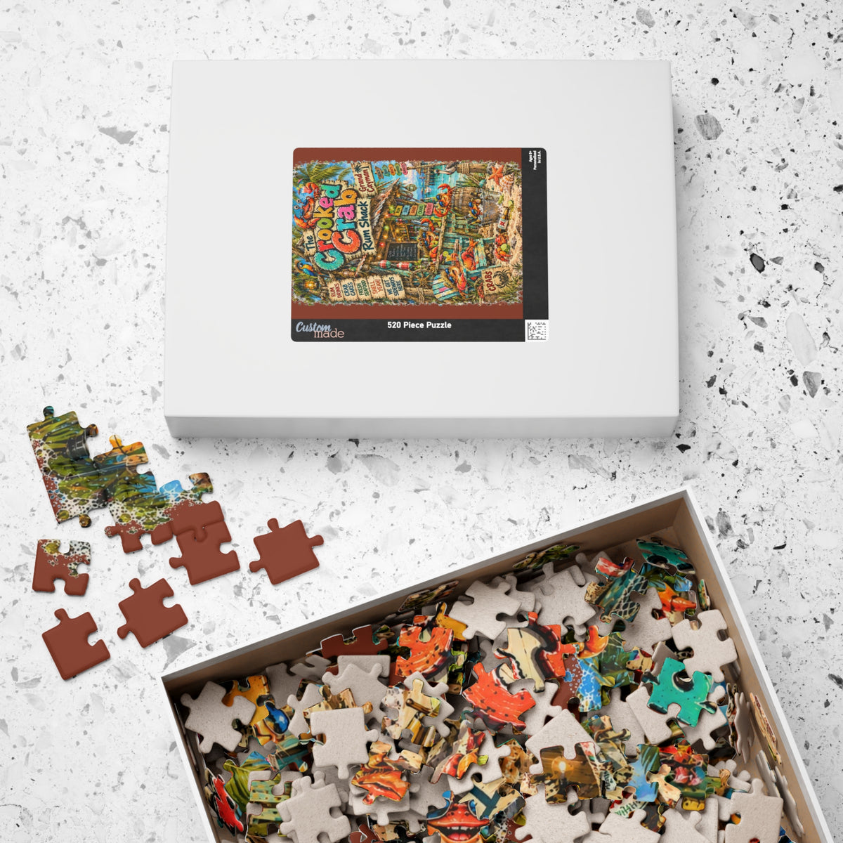The Crooked Crab Rum Shack Jigsaw Puzzle