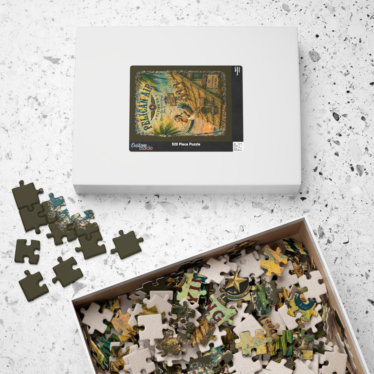 Pelican Air Flying Co. jigsaw puzzle, alternate view 7