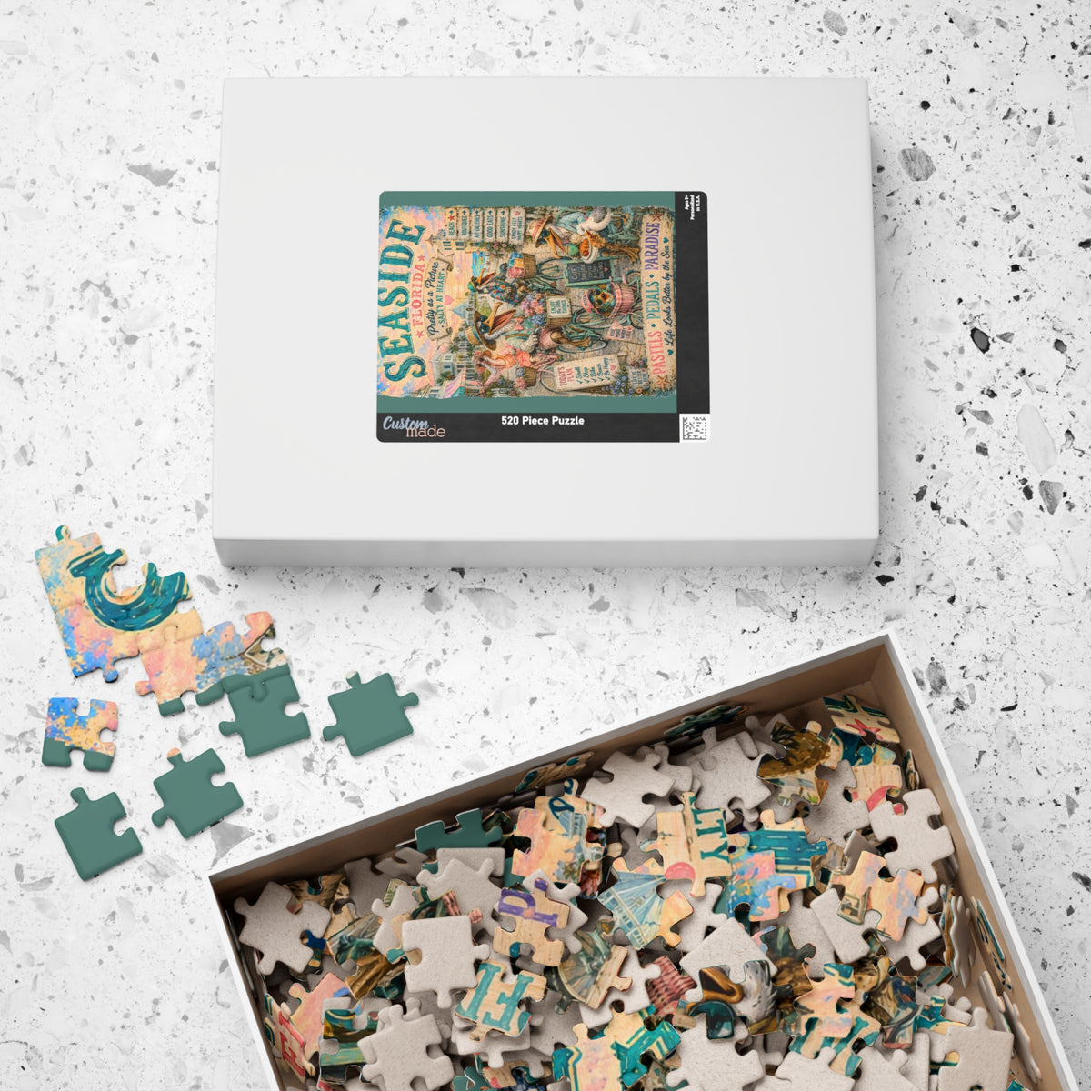 Seaside Florida jigsaw puzzle, alternate view 7
