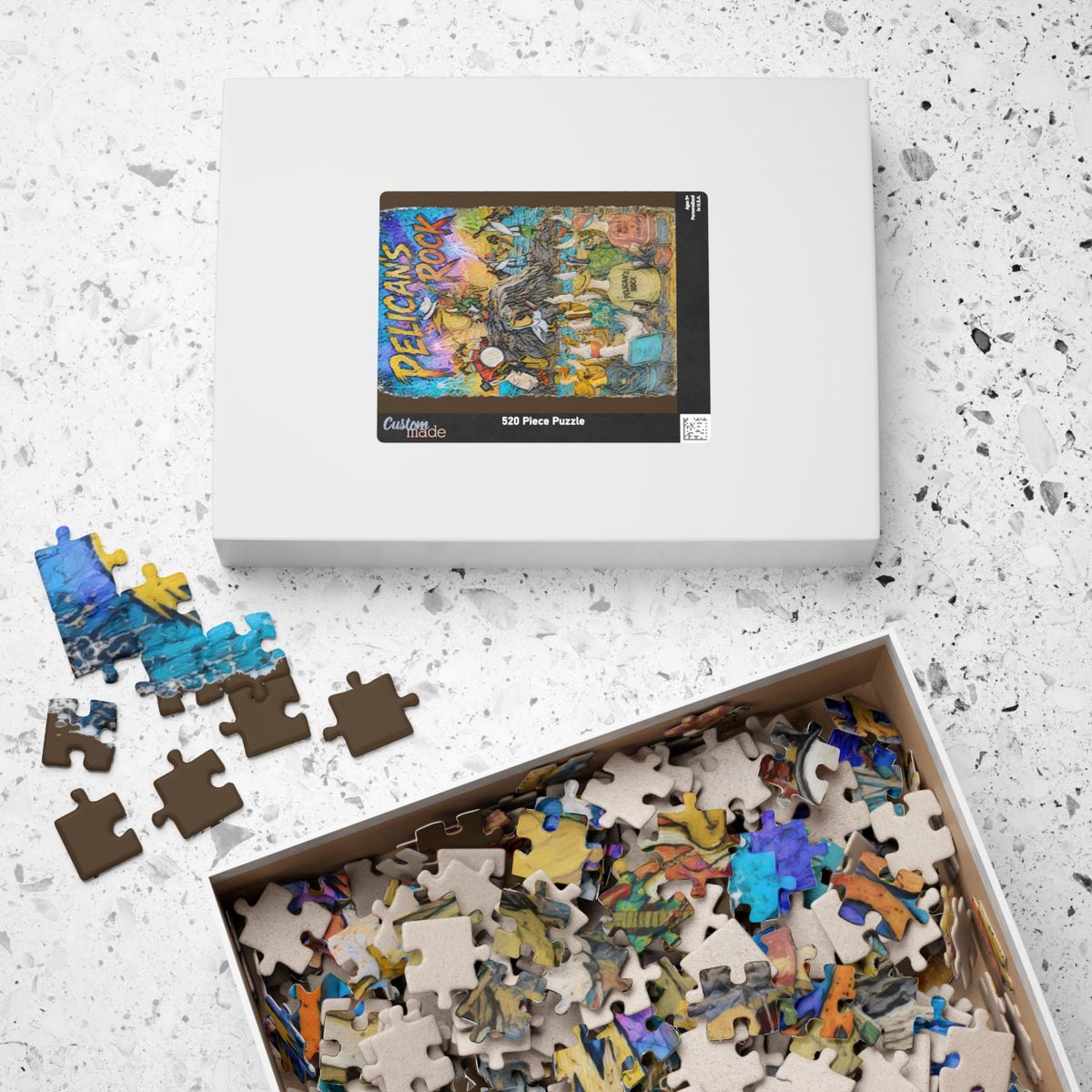 Pelican's Rock jigsaw puzzle, alternate view 7