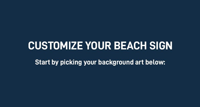 Beach Home & Patio Signs - The Glass Tattoo Sign Company