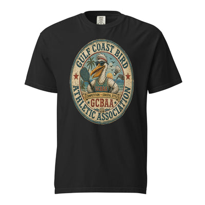 Gulf Coast Bird Athletic Association t-shirt – original artwork by The Glass Tattoo Company
