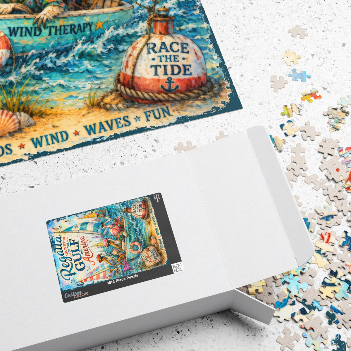 Regatta on the Gulf Jigsaw Puzzle