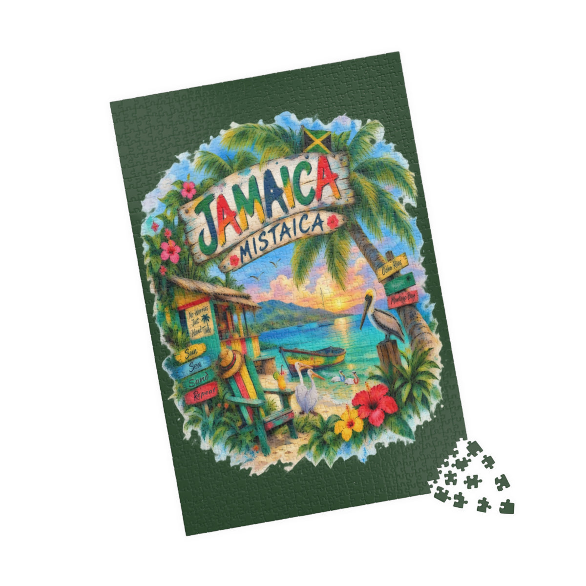 Jamaica Mistaica - Island Escape jigsaw puzzle, alternate view 3