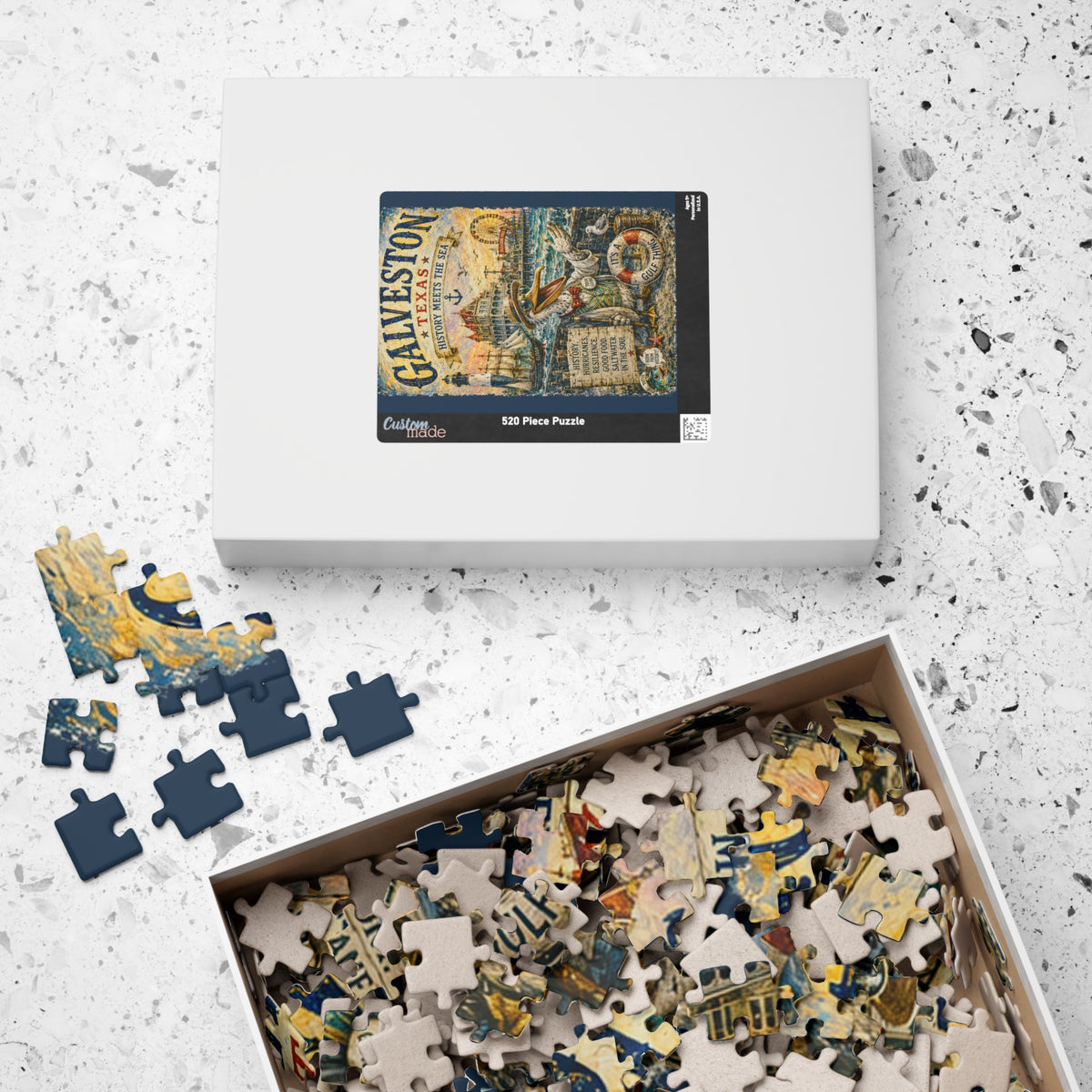 Galveston Texas jigsaw puzzle, alternate view 7
