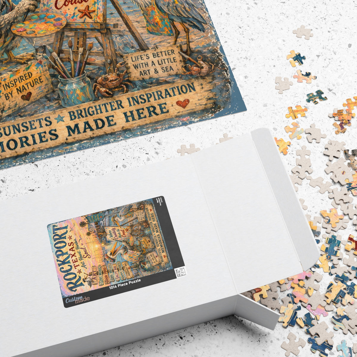 Rockport Texas jigsaw puzzle, alternate view 4