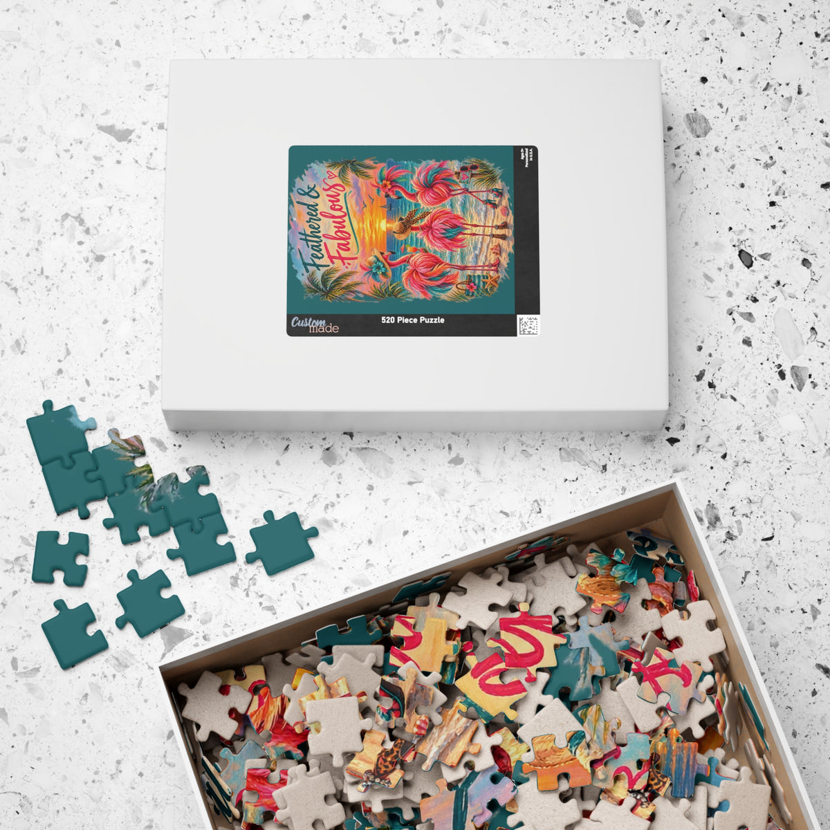 Feathered & Fabulous jigsaw puzzle, alternate view 7