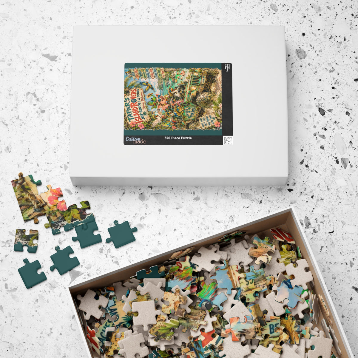 Tatter's Island Rovers Jeep Rentals & Tours Jigsaw Puzzle