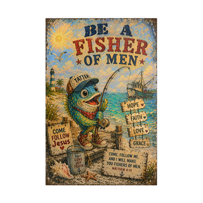 Be a Fisher of Men jigsaw puzzle – original artwork by The Glass Tattoo Company