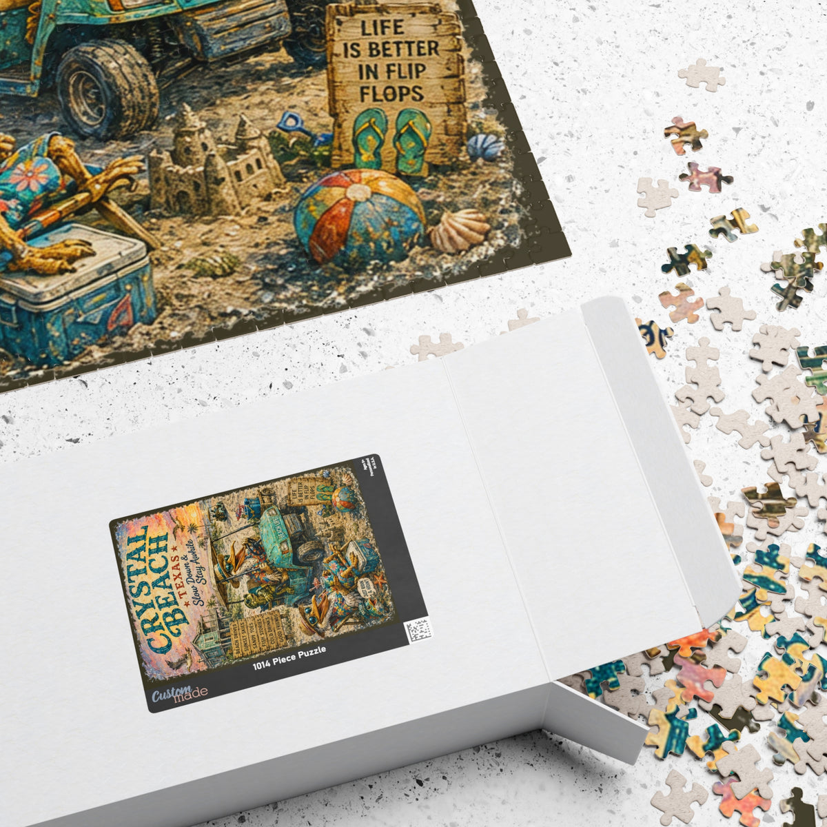 Crystal Beach Texas jigsaw puzzle, alternate view 4