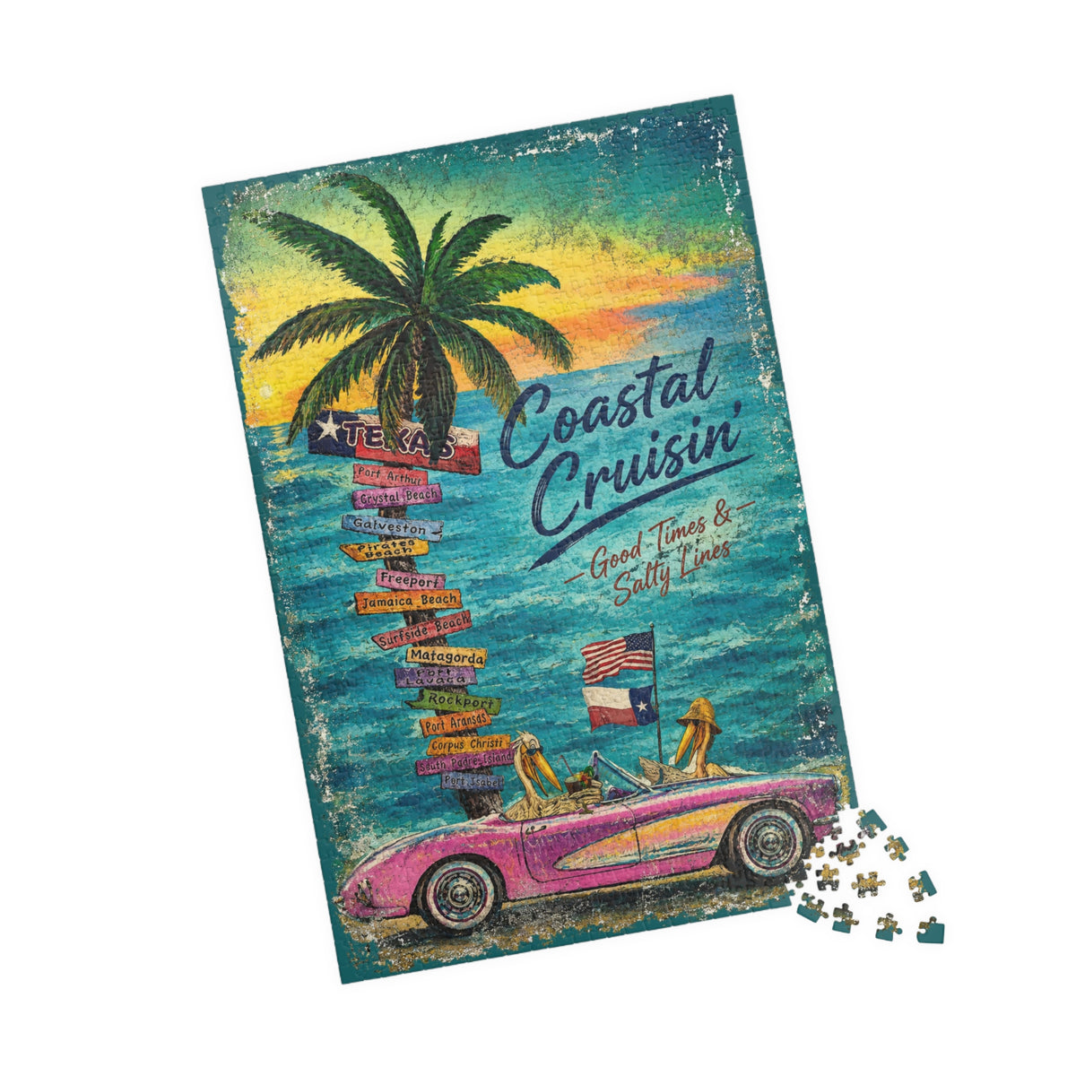 Coastal Cruisin' jigsaw puzzle, alternate view 3