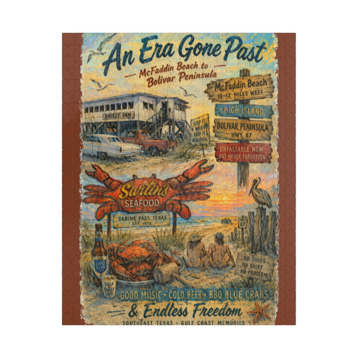 An Era Gone Past jigsaw puzzle, alternate view 1