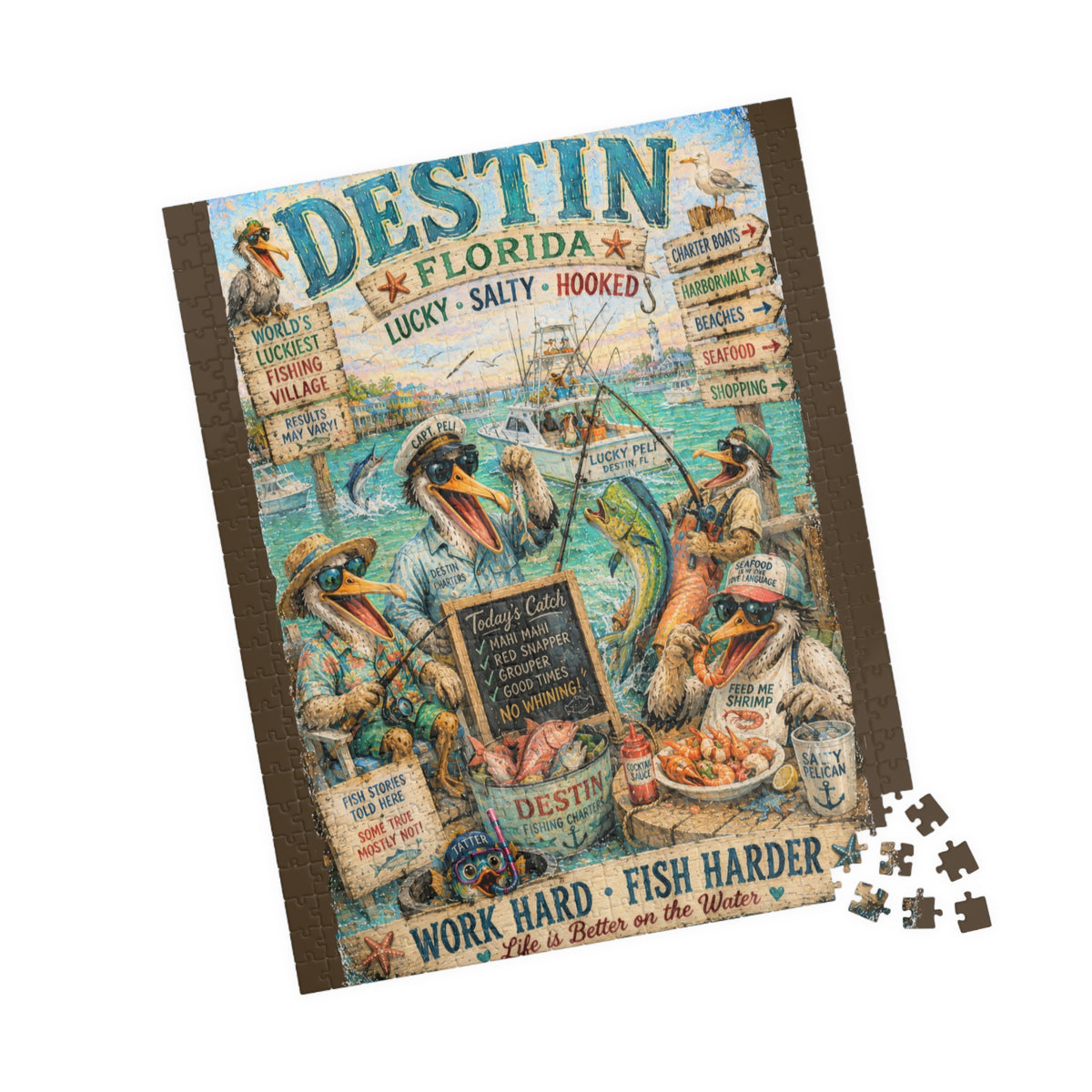 Destin Florida jigsaw puzzle, alternate view 6