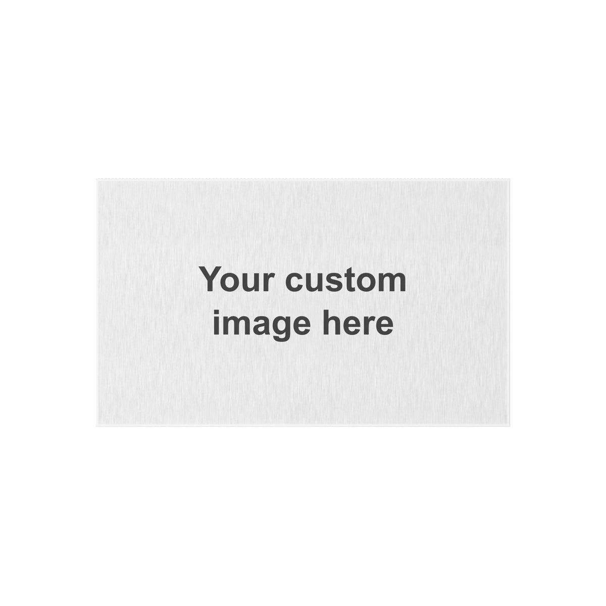 Your Sign on an Outdoor Rug (Custom)