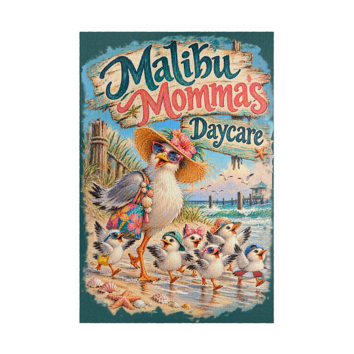 Malibu Mommas Daycare Jigsaw Puzzle