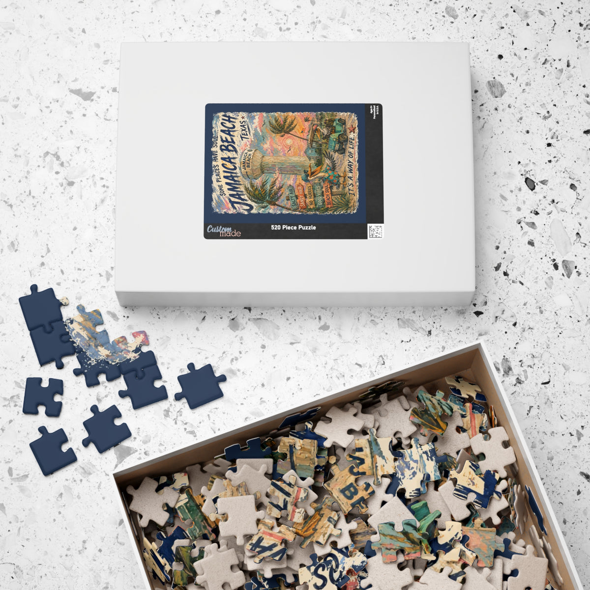 Jamaica Beach Texas jigsaw puzzle, alternate view 7