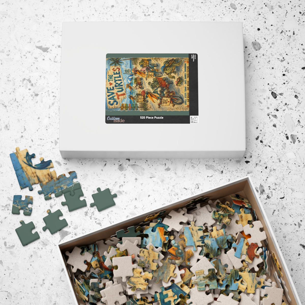 Save the Turtles jigsaw puzzle, alternate view 7