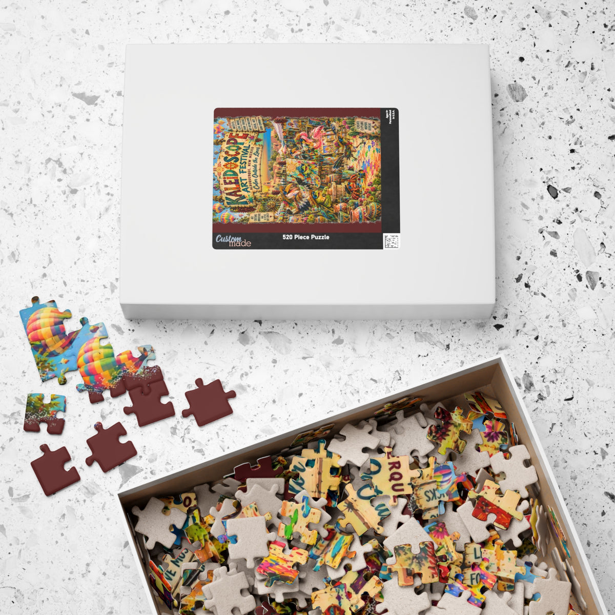 Kaleidoscope Art Festival Jigsaw Puzzle