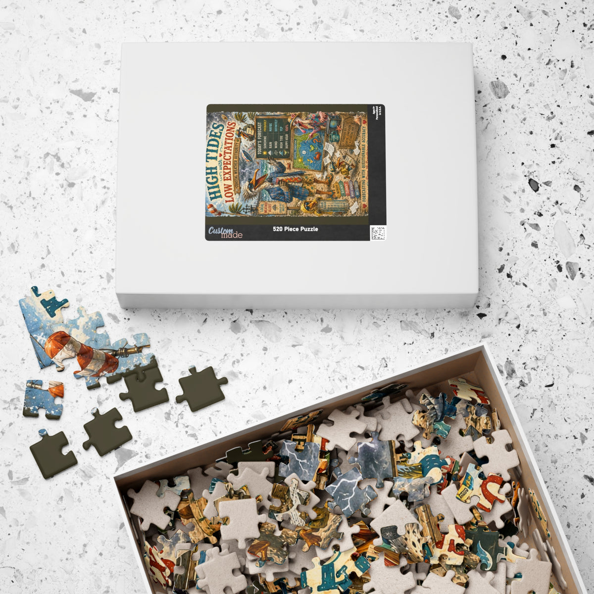 High Tides & Low Expectations jigsaw puzzle, alternate view 7