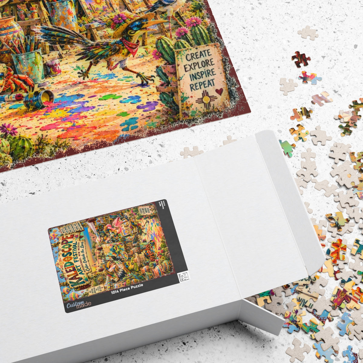 Kaleidoscope Art Festival Jigsaw Puzzle