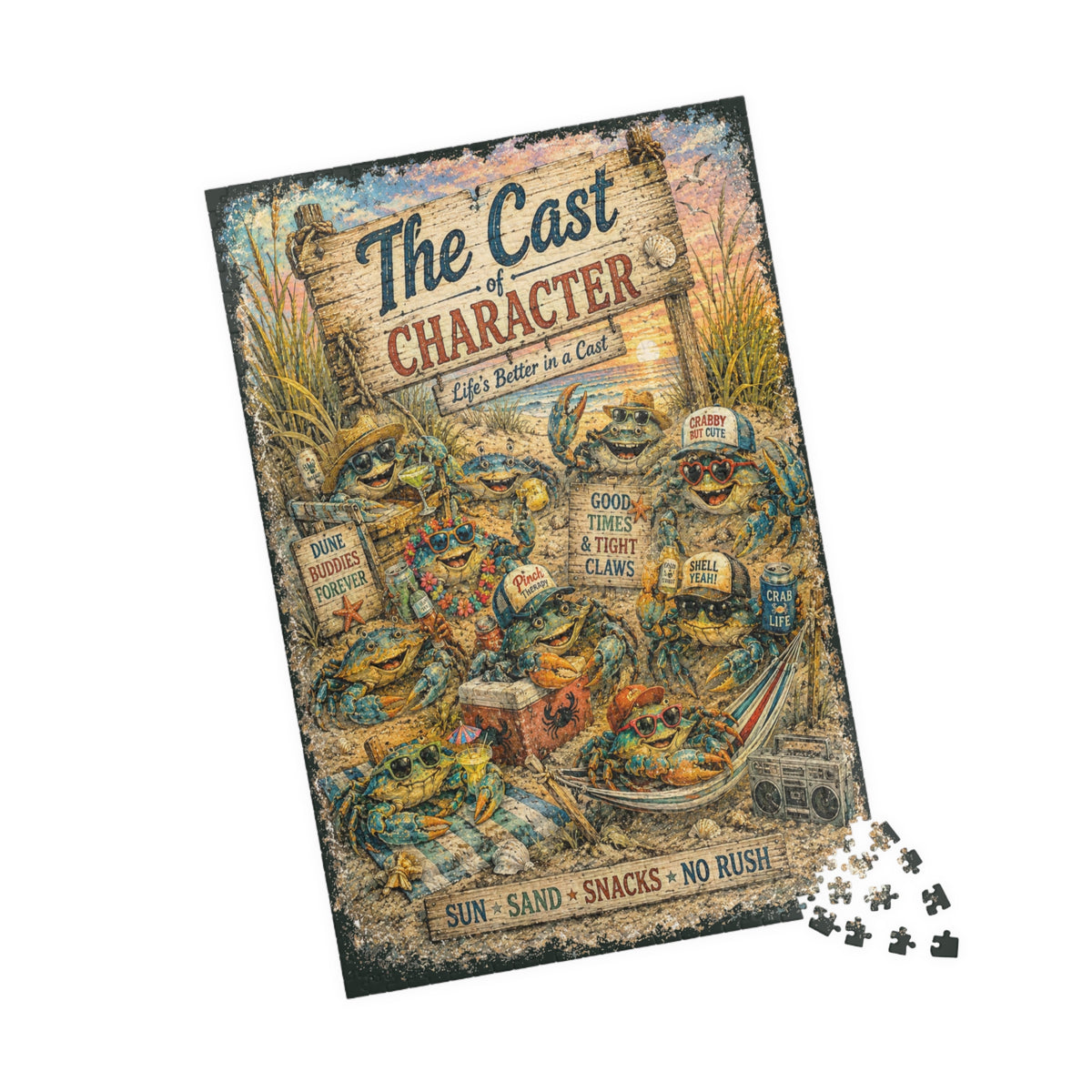 The Cast of Character jigsaw puzzle, alternate view 3