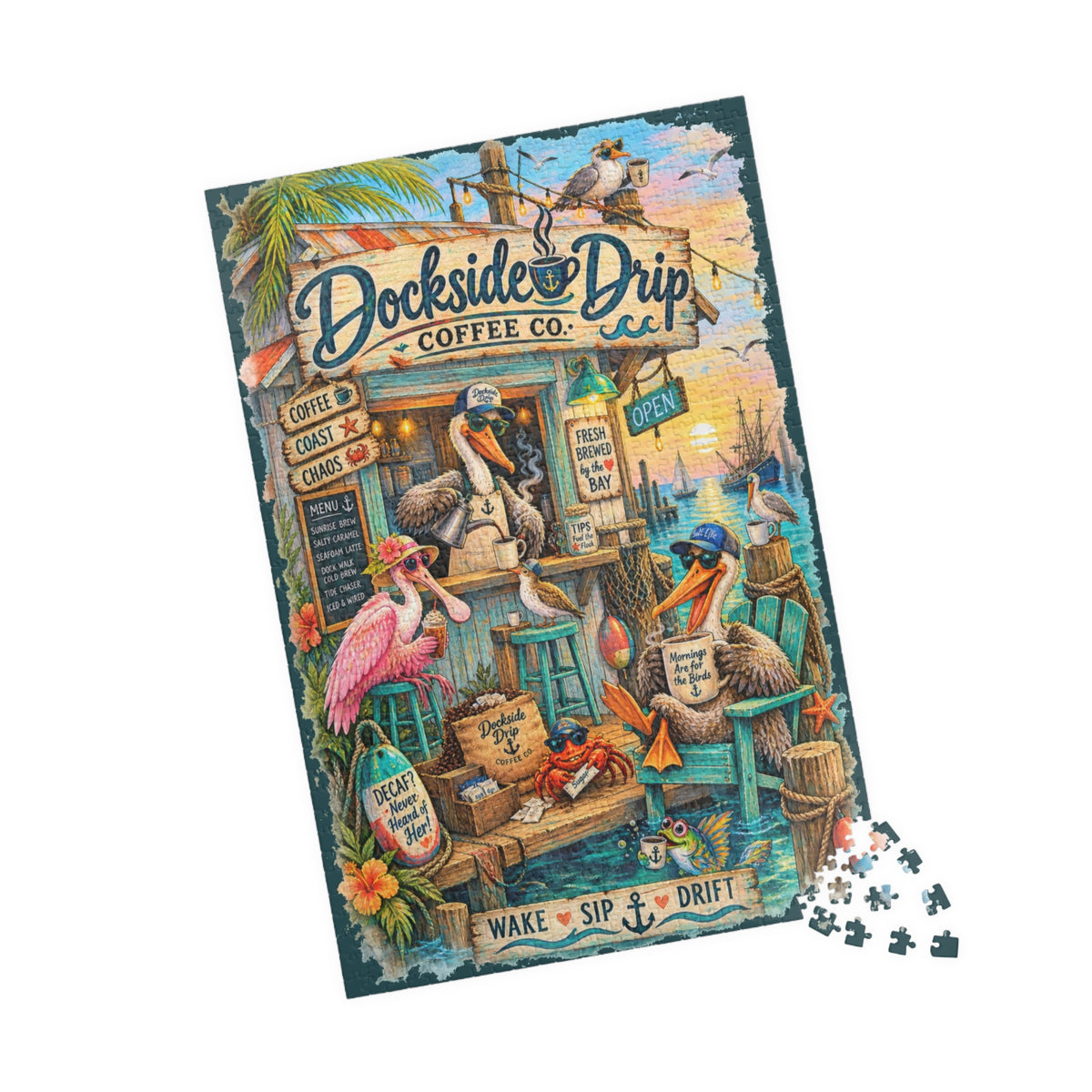 Dockside Drip Coffee Co. jigsaw puzzle, alternate view 3