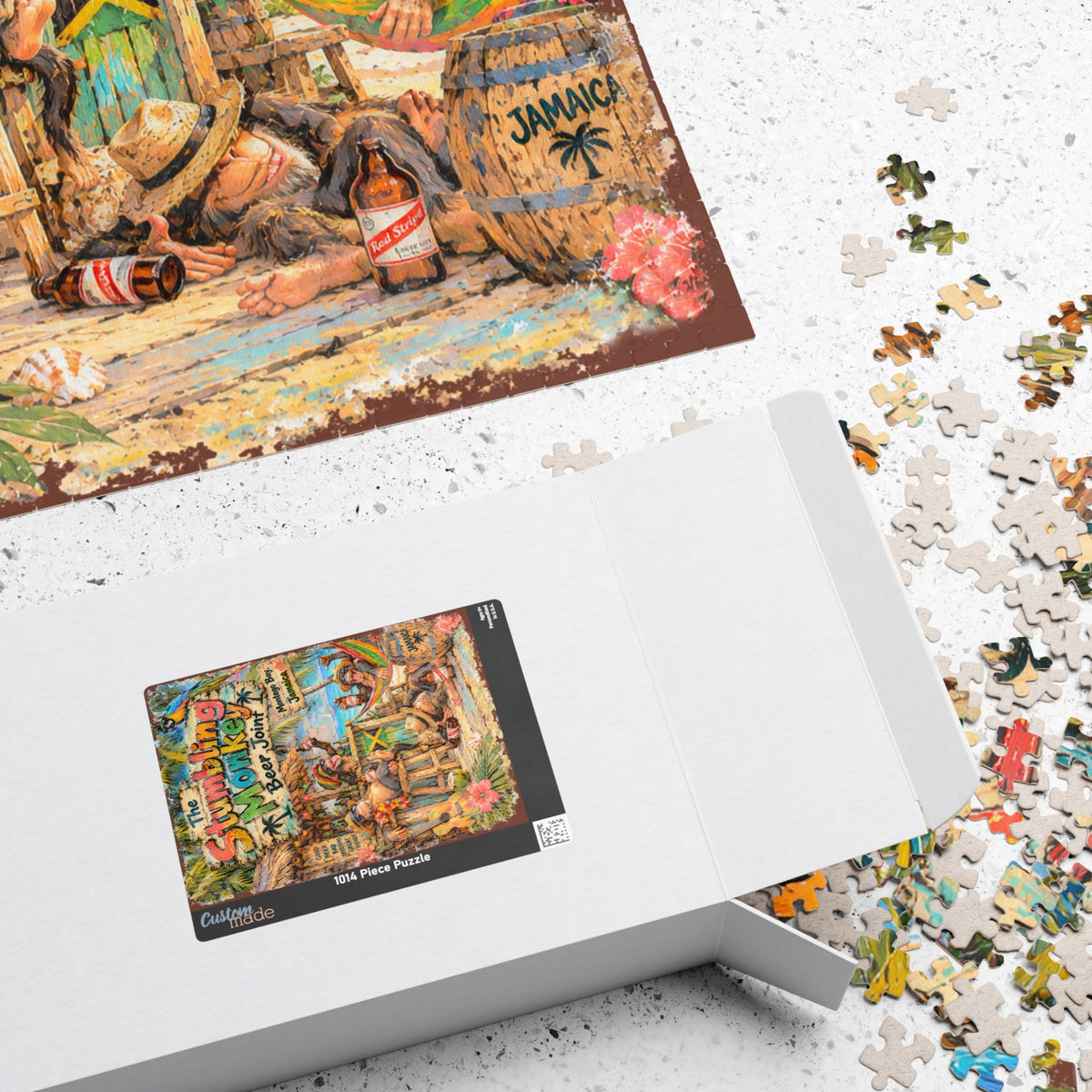 The Stumbling Monkey Beer Joint Jigsaw Puzzle