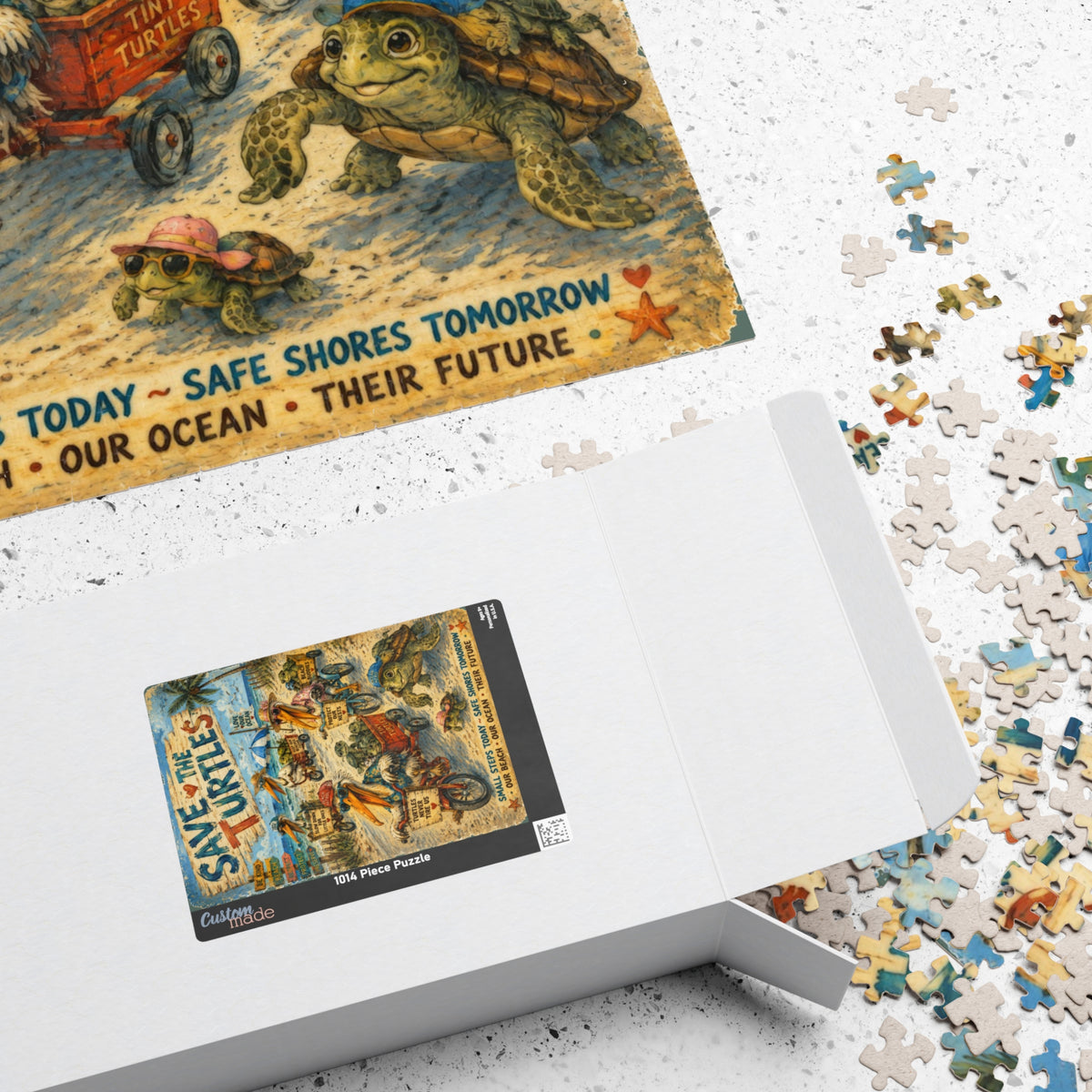 Save the Turtles jigsaw puzzle, alternate view 4