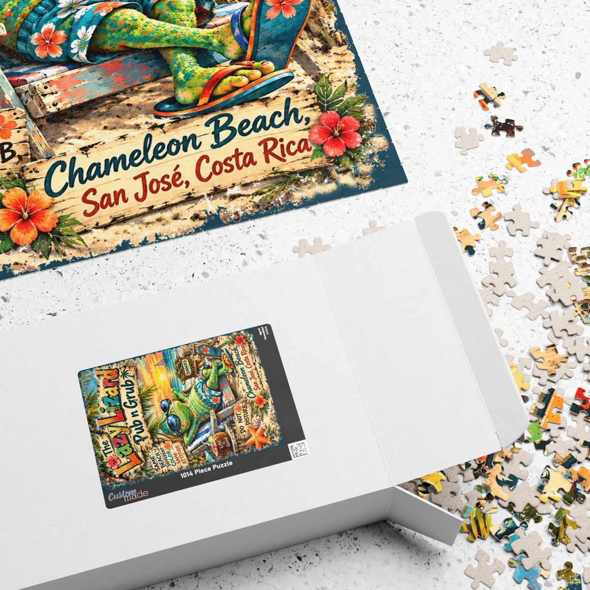 The Lazy Lizard Pub n Grub Jigsaw Puzzle