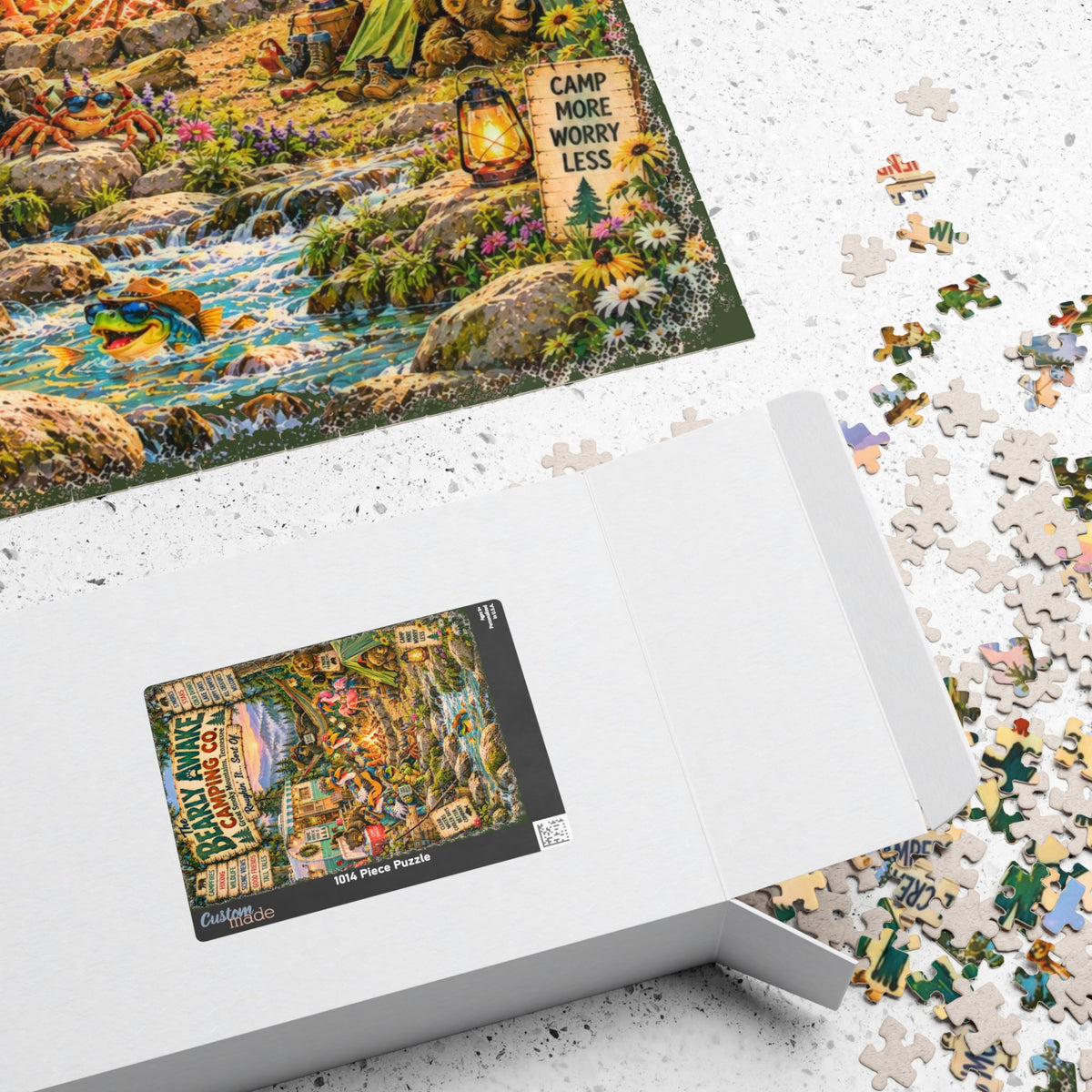 The Bearly Awake Camping Co. Jigsaw Puzzle
