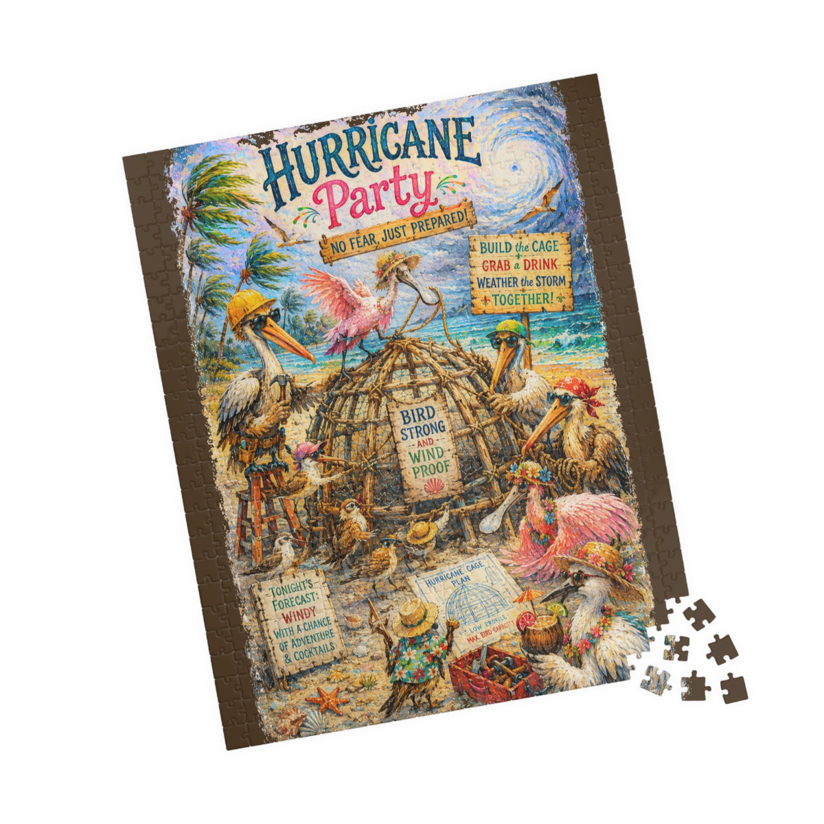 Hurricane Party jigsaw puzzle, alternate view 6