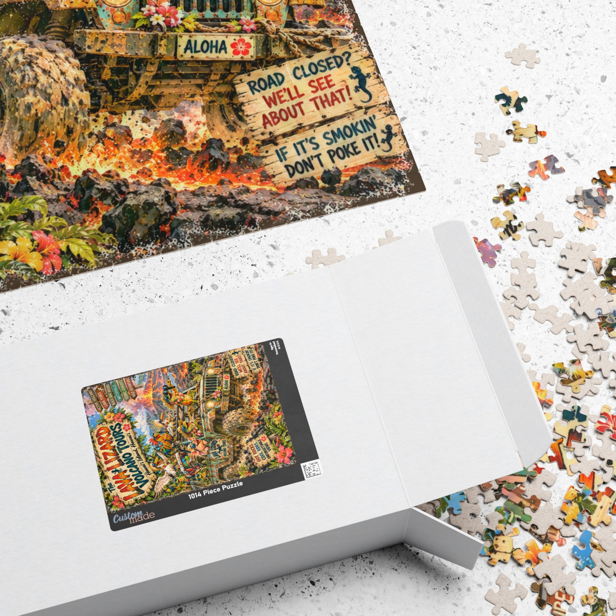 The Lava Lizard Volcano Tours Jigsaw Puzzle