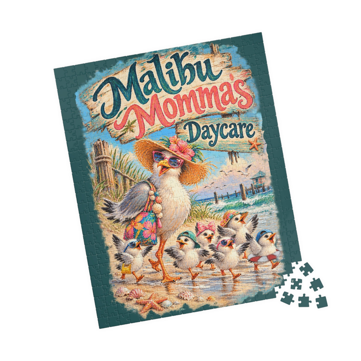 Malibu Mommas Daycare Jigsaw Puzzle