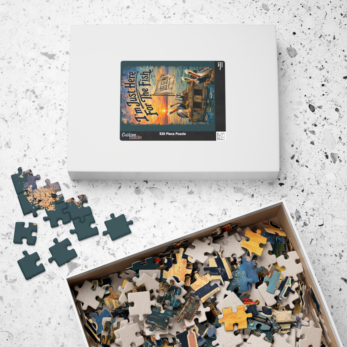 I'm Just Here for the Fish - USS Selma jigsaw puzzle, alternate view 7