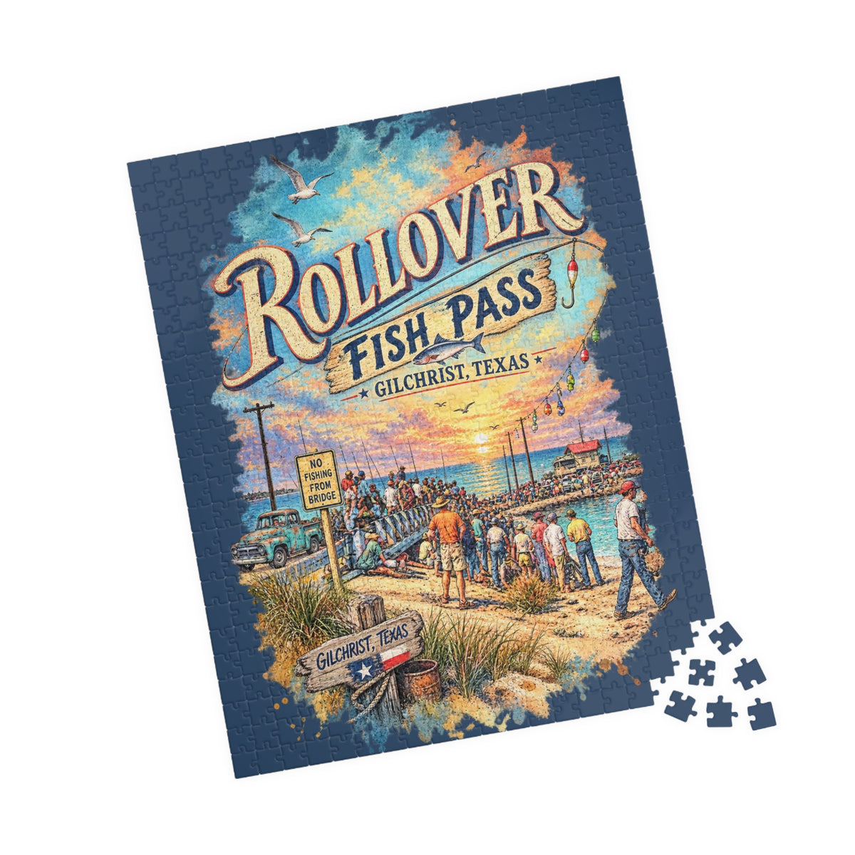 Rollover Fish Pass jigsaw puzzle, alternate view 6
