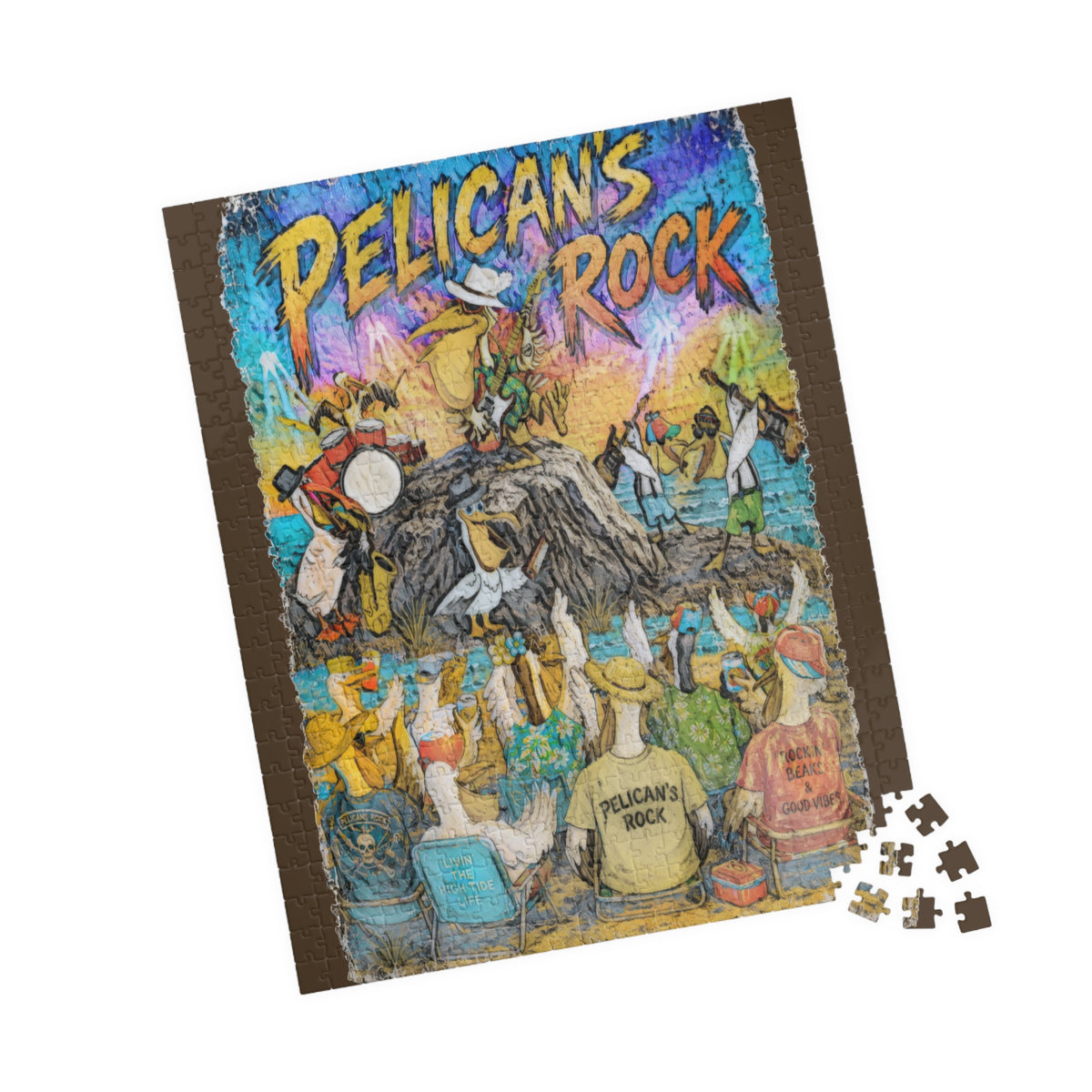 Pelican's Rock jigsaw puzzle, alternate view 6