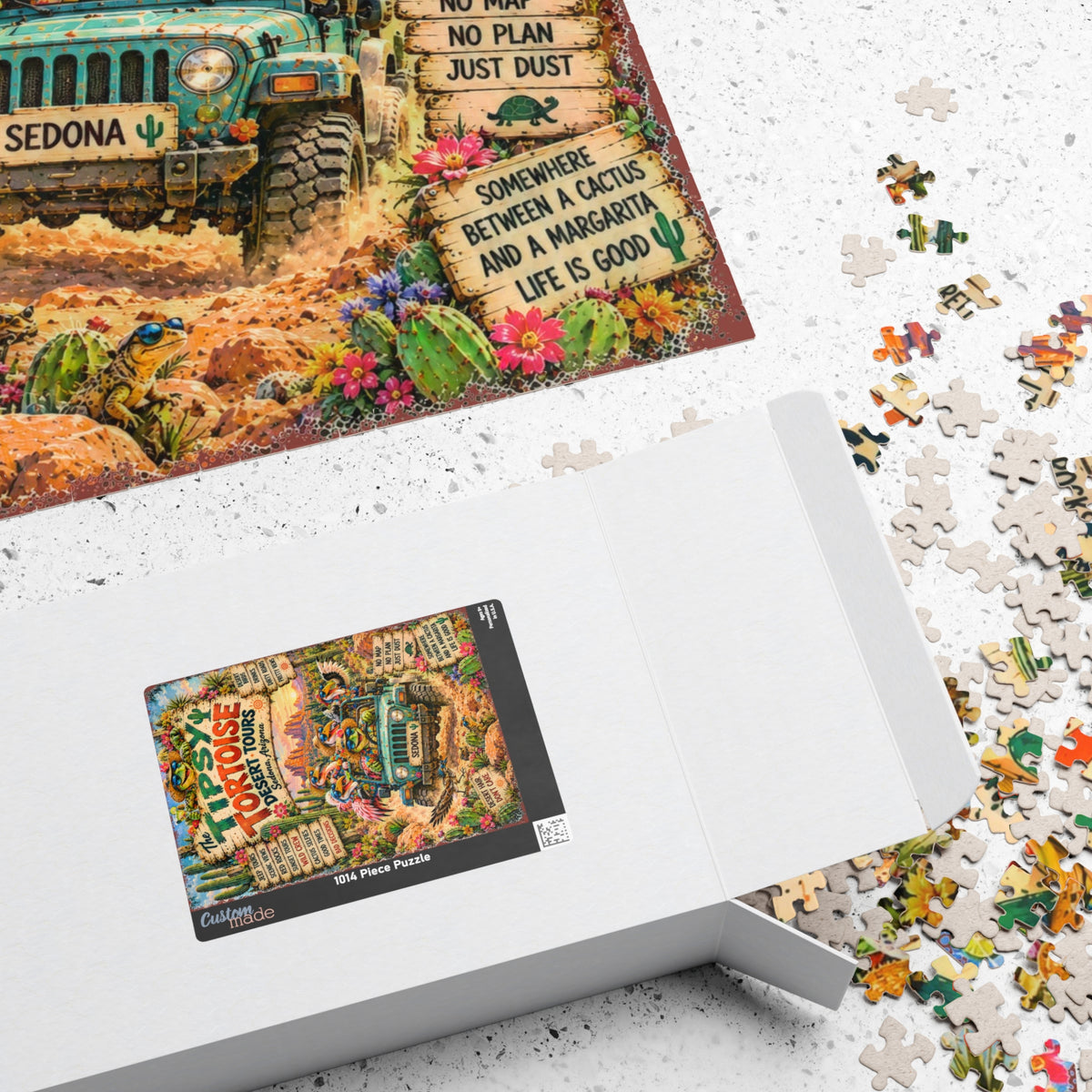 Tipsy Tortoise Desert Tours Jigsaw Puzzle
