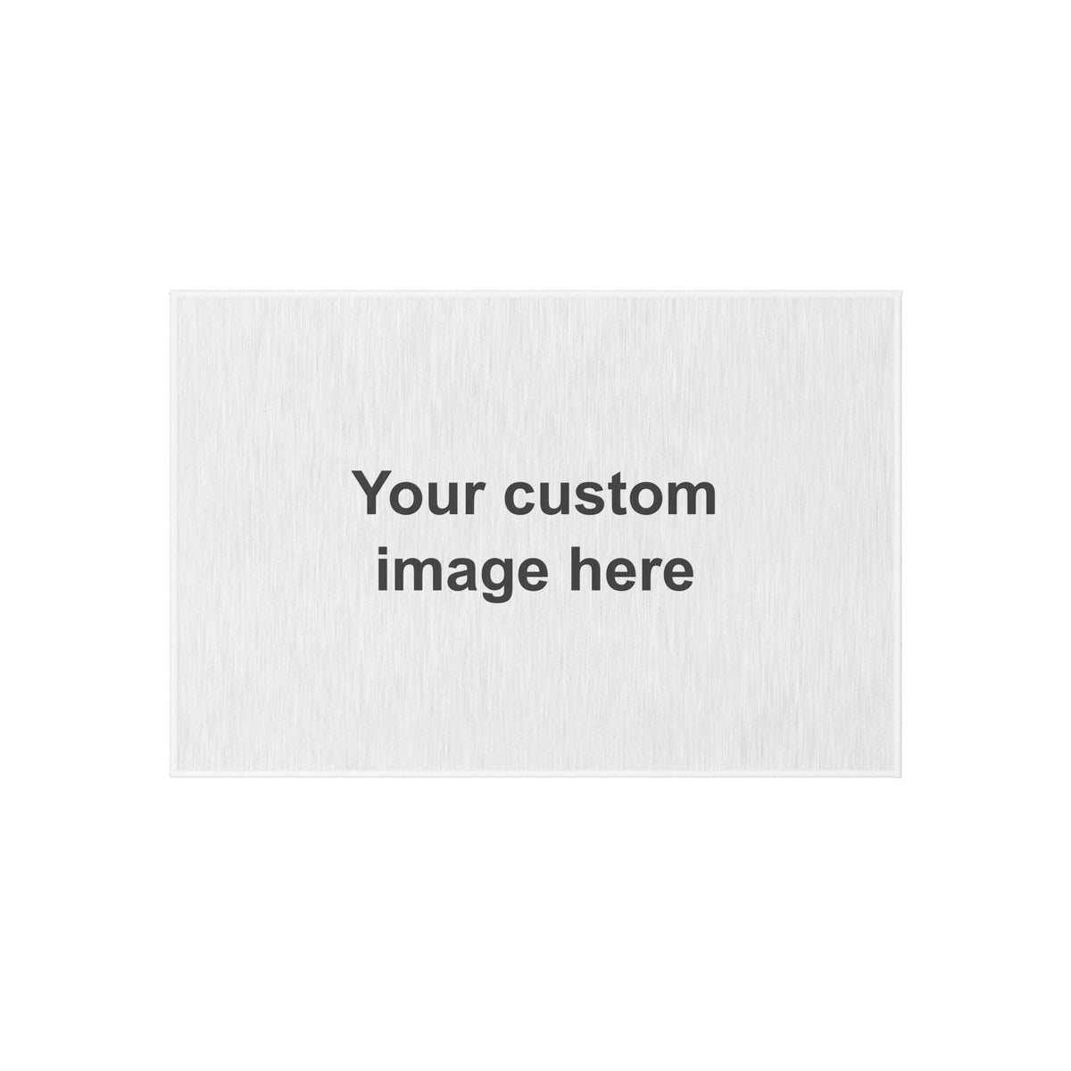 Your Sign on an Outdoor Rug (Custom)