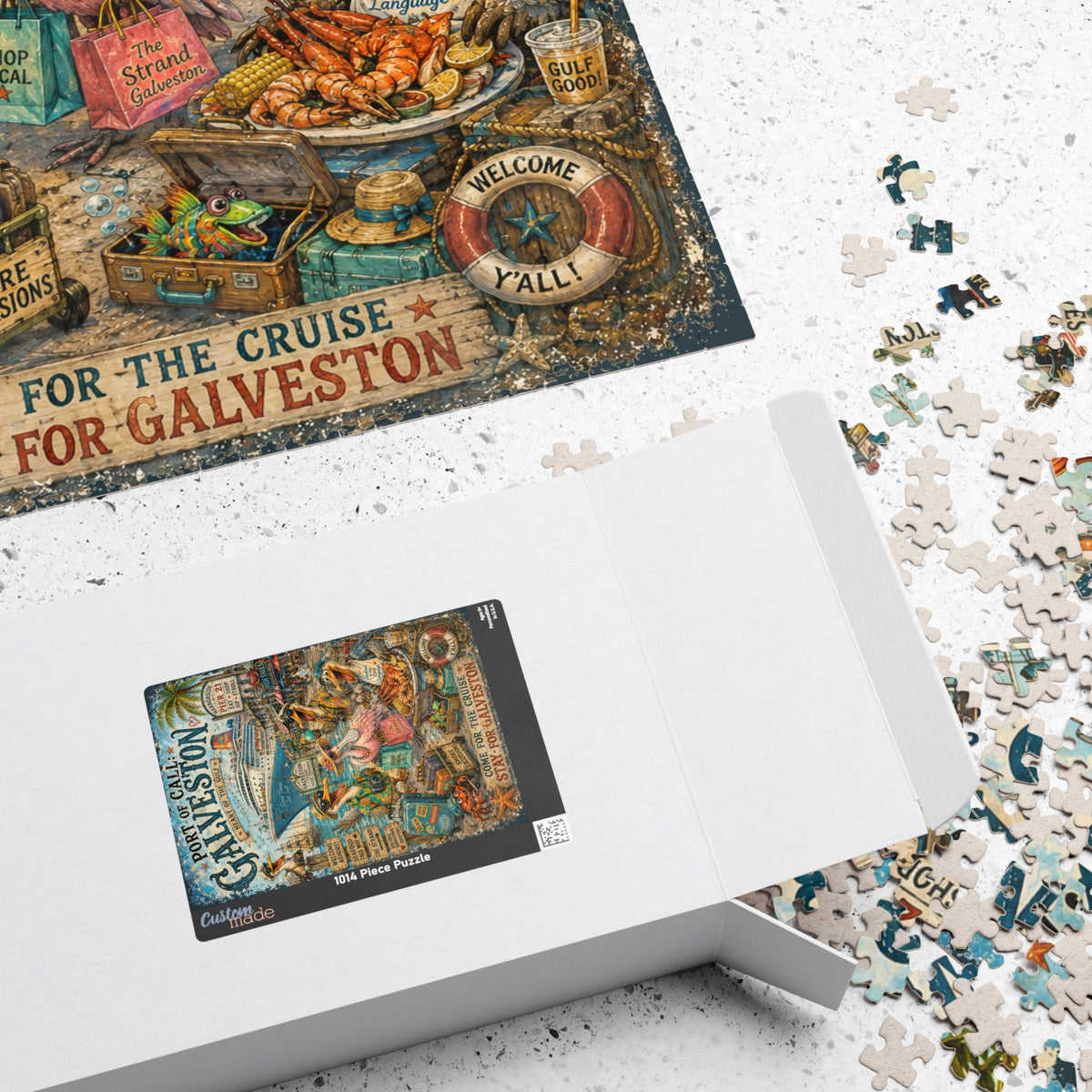 Port of Call: Galveston jigsaw puzzle, alternate view 4