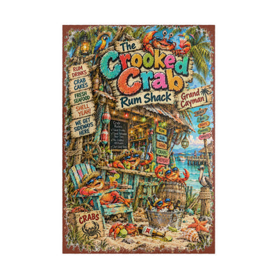 The Crooked Crab Rum Shack jigsaw puzzle – original artwork by The Glass Tattoo Company