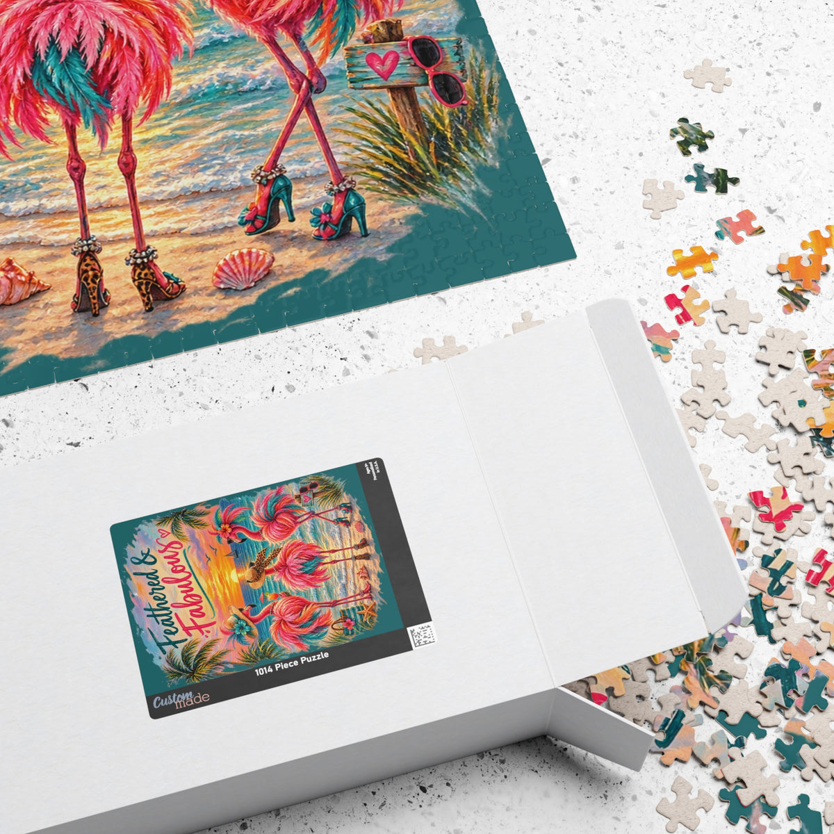 Feathered & Fabulous jigsaw puzzle, alternate view 4