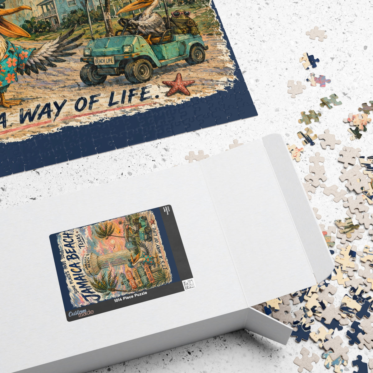 Jamaica Beach Texas jigsaw puzzle, alternate view 4