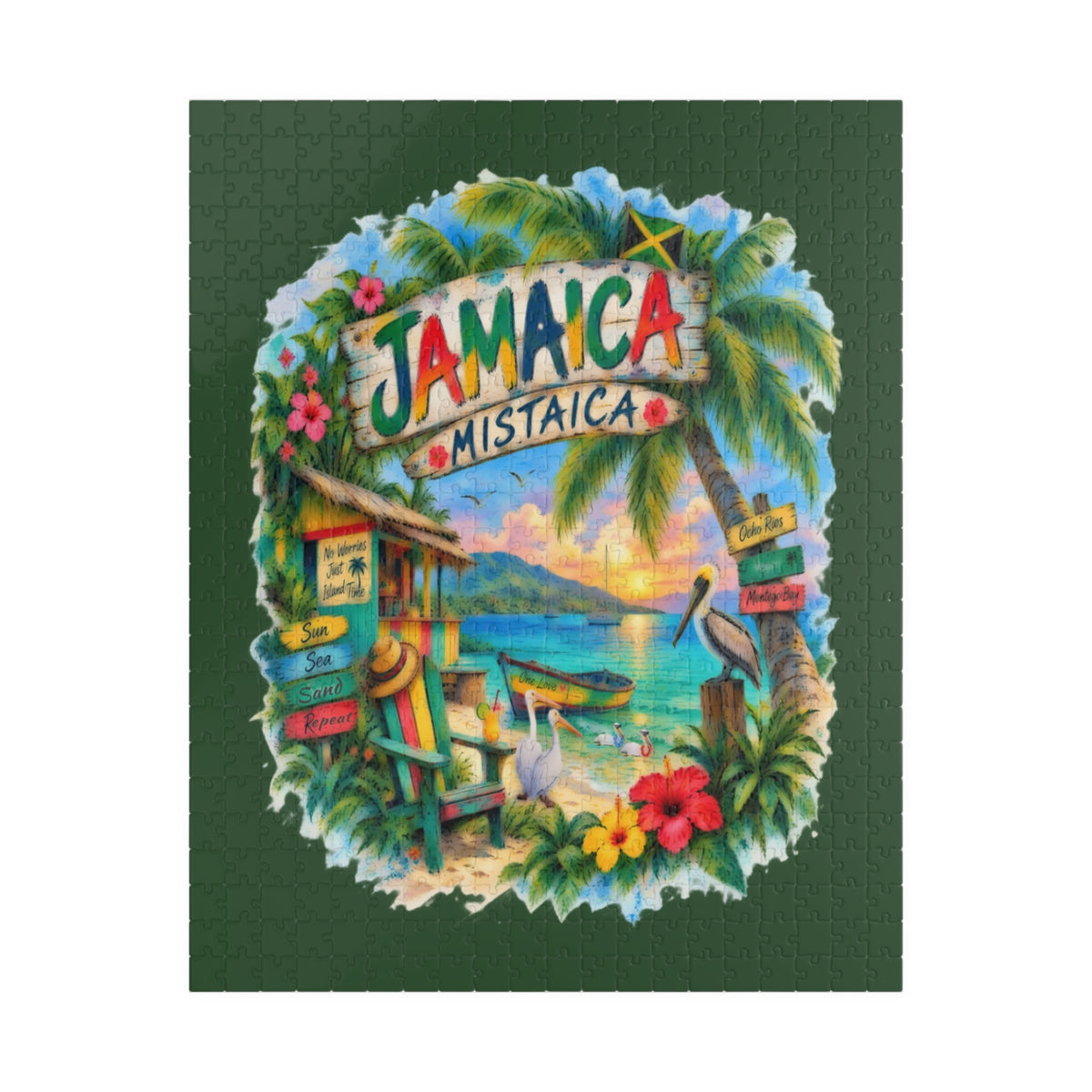 Jamaica Mistaica - Island Escape jigsaw puzzle, alternate view 1