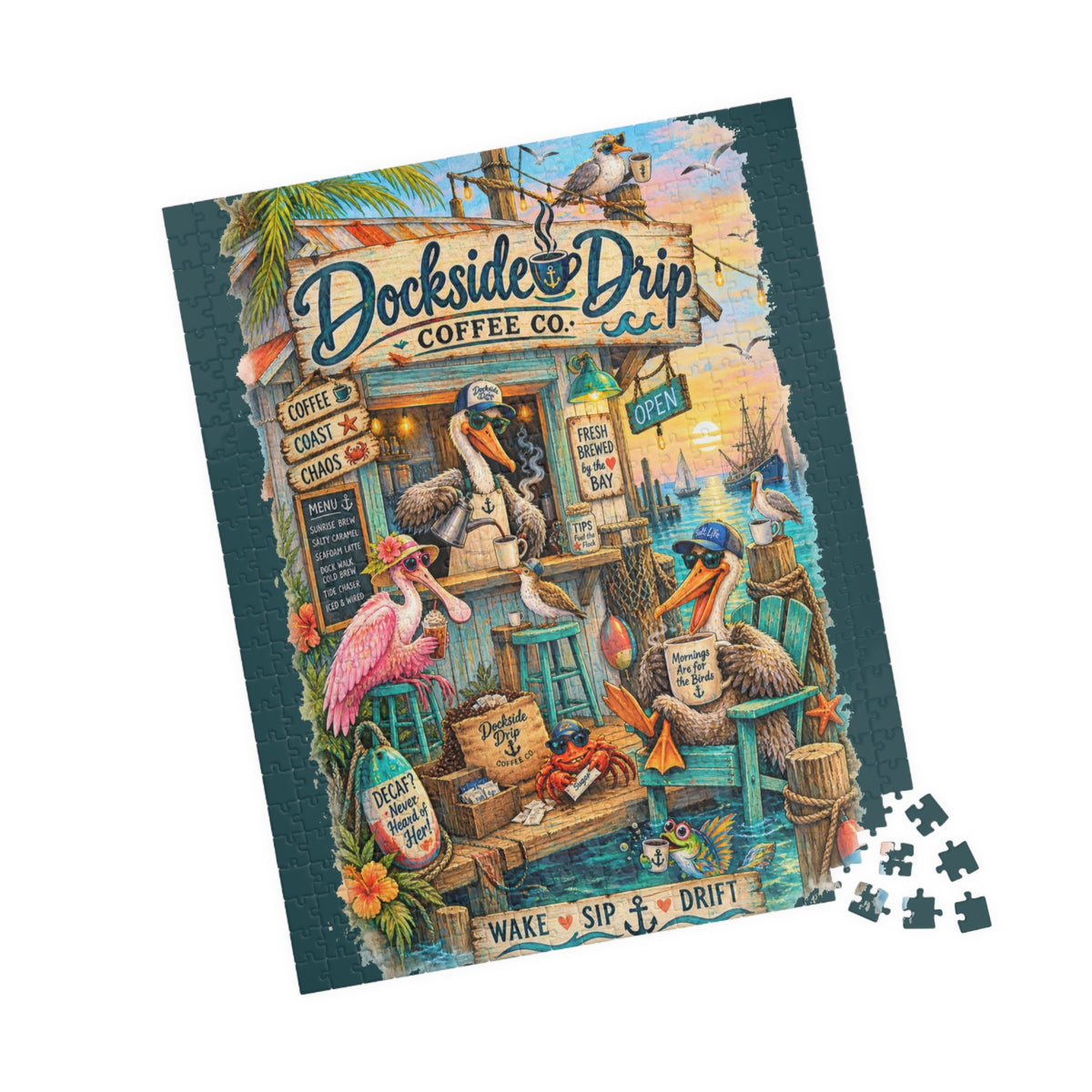 Dockside Drip Coffee Co. jigsaw puzzle, alternate view 6