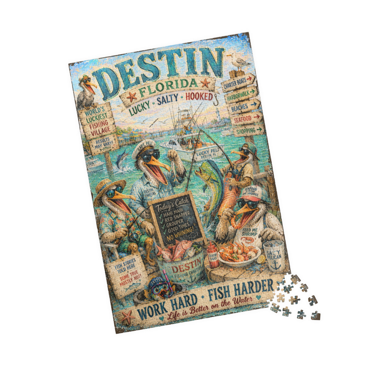 Destin Florida jigsaw puzzle, alternate view 3