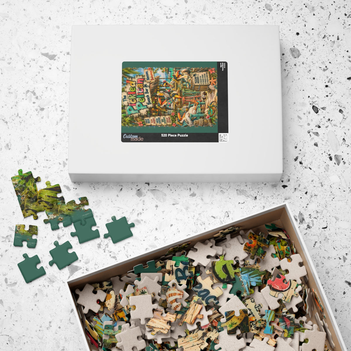 The Pickled Pelican Beach Bar Jigsaw Puzzle