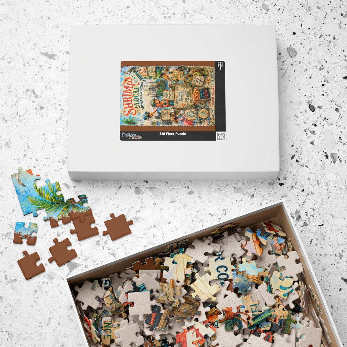 Shrimp Local jigsaw puzzle, alternate view 7